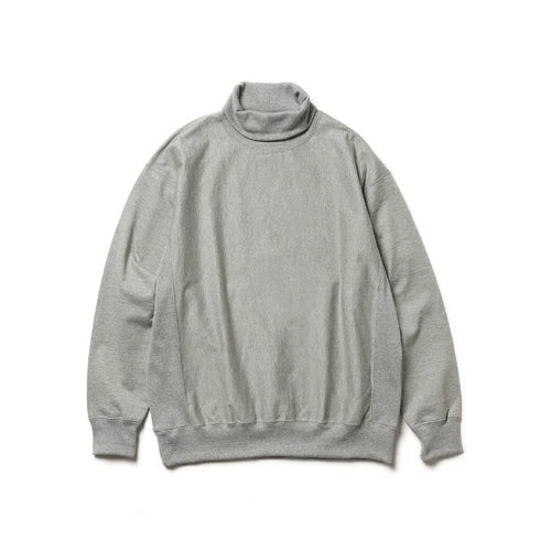 MR.OLIVE / 20/2 HIGH GAUGE JERSEY / SIDE RIB TURTLE NECK SHIRT ミスターオリーブ/20番手ハイゲージジャージー/サイドリブタートルネックシャツ